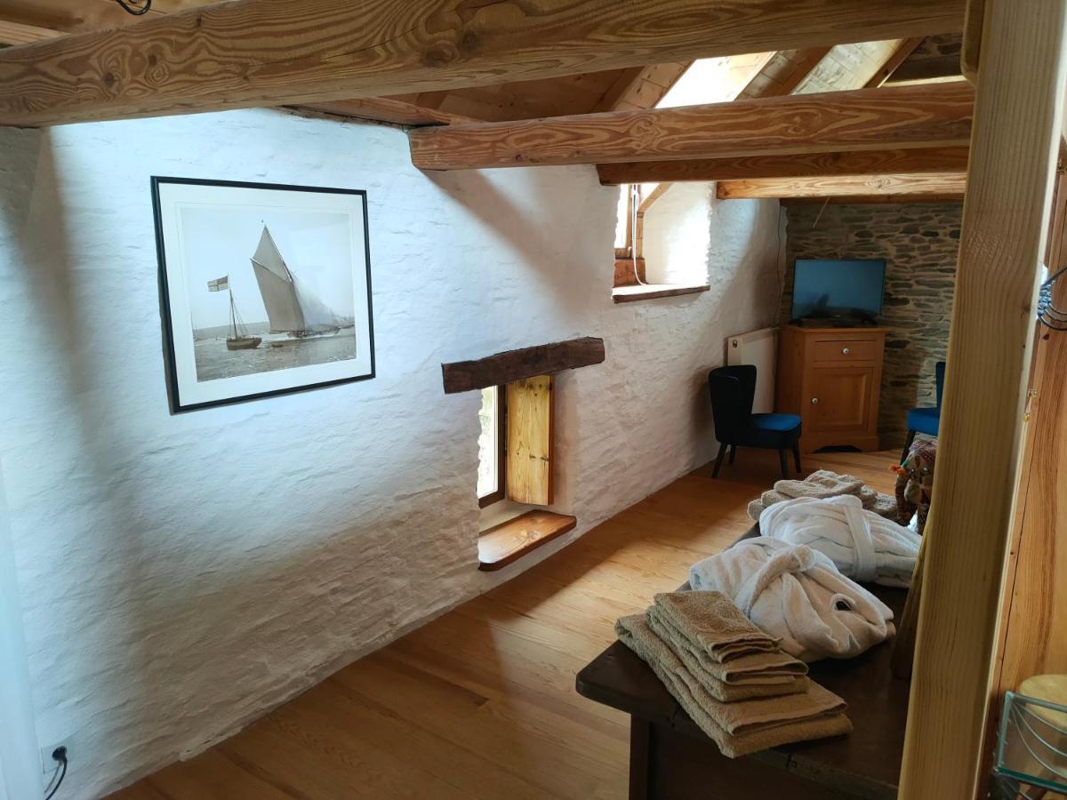 Chambres D'Hotes, Zimmer, Domaine De Kervennec 卡尔艾普卢盖 外观 照片